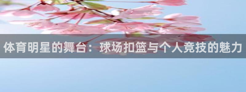 必一运动：体育明星的舞台：球场扣篮与个人竞技的魅力